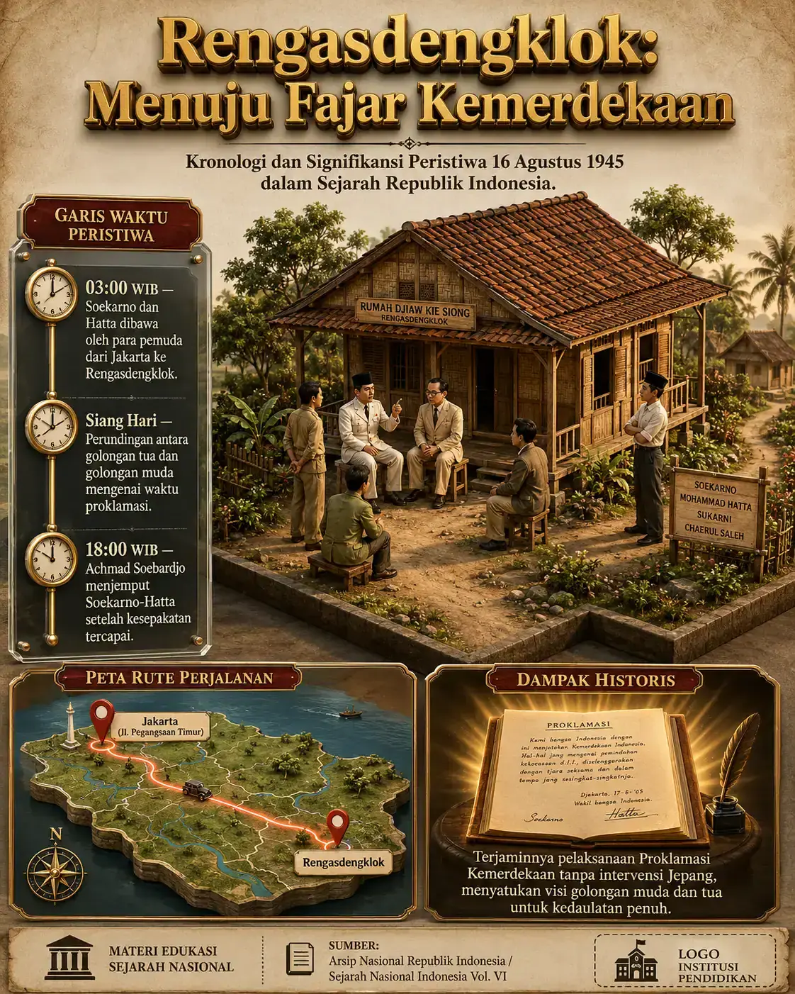 Contoh hasil infografis 3D dari Infographic Instant App